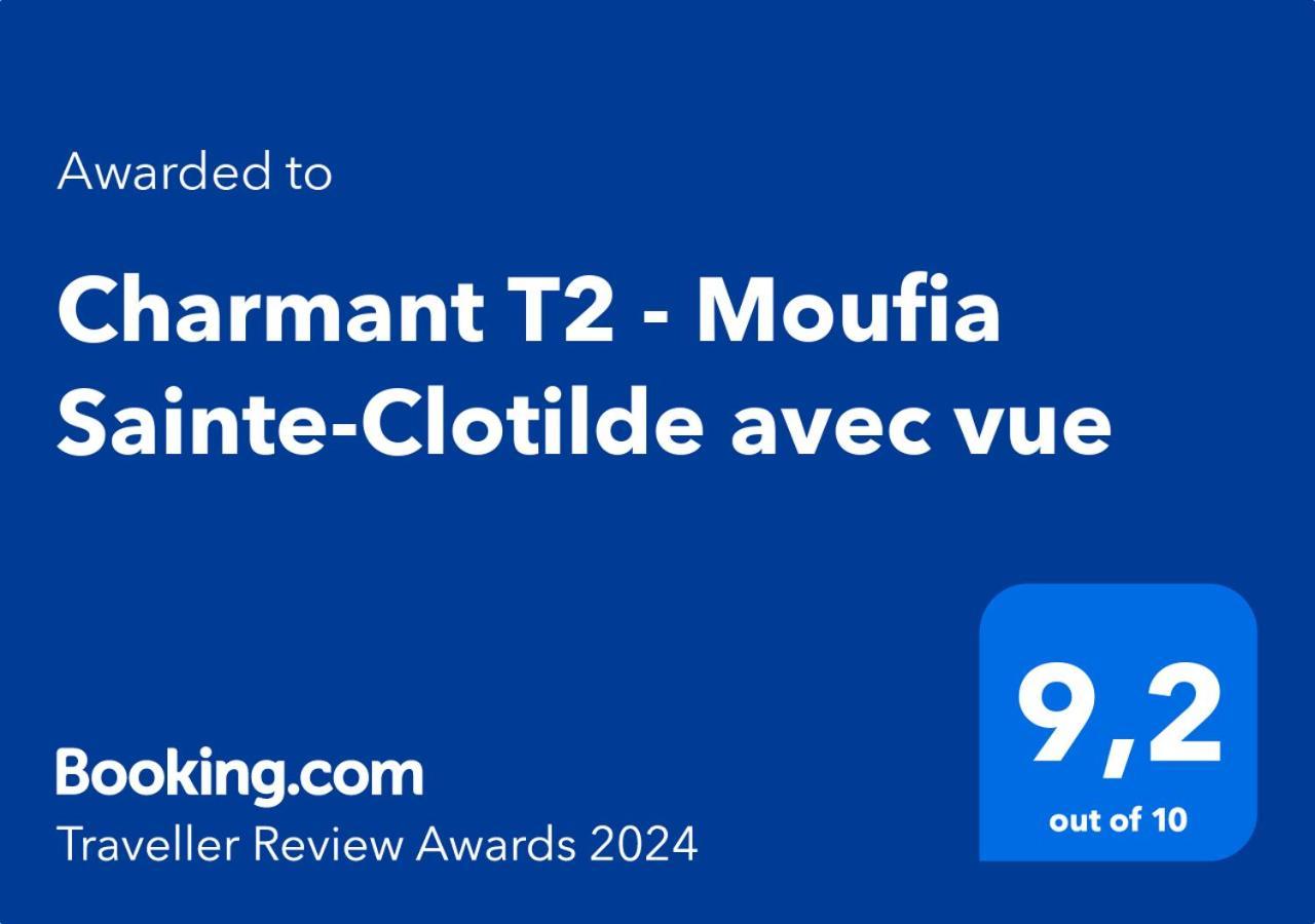 Charmant T2 - Moufia Sainte-Clotilde Vue Mer & Montagne Eksteriør bilde